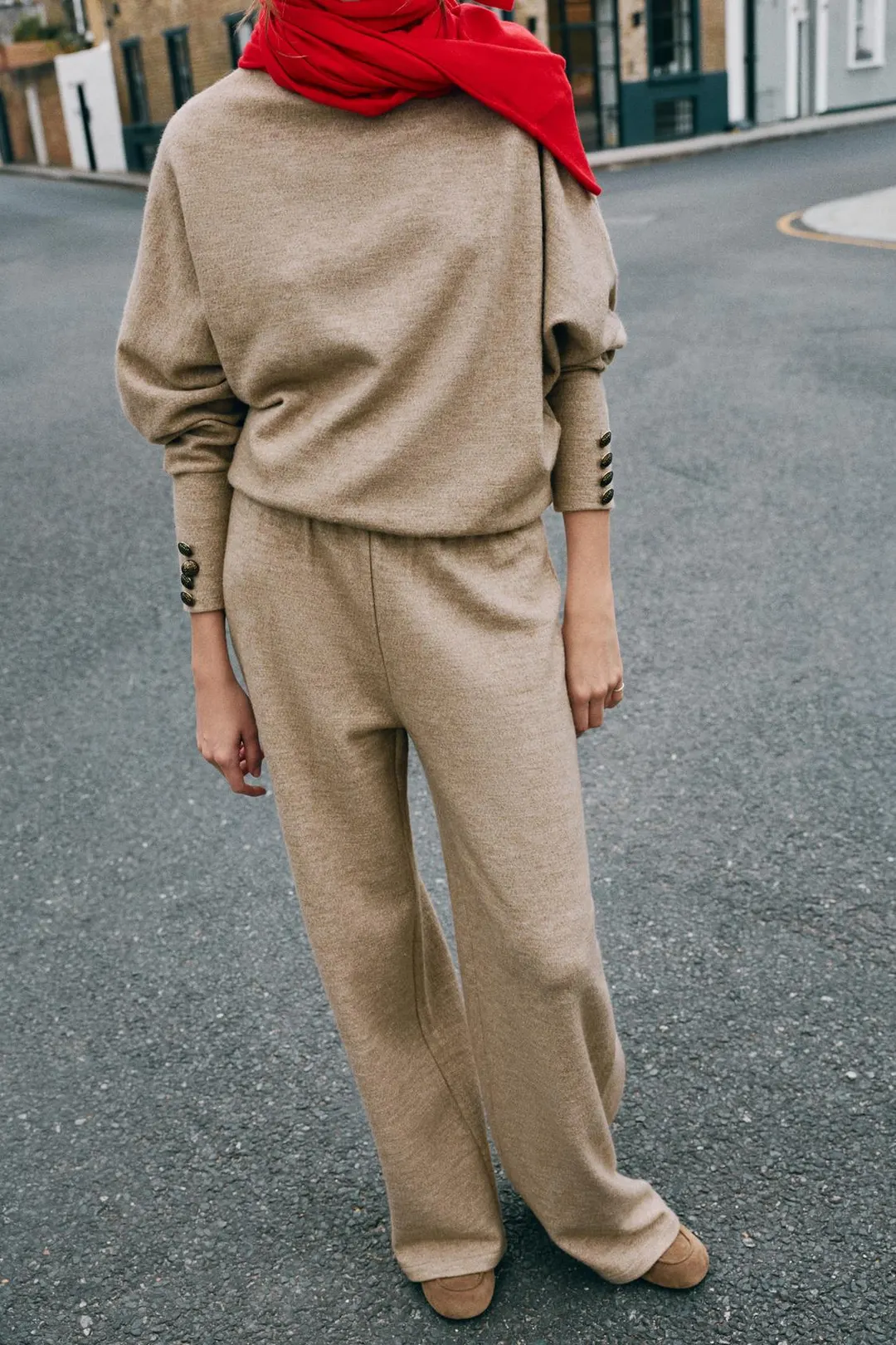 Брюки мягкие широкие, Zara