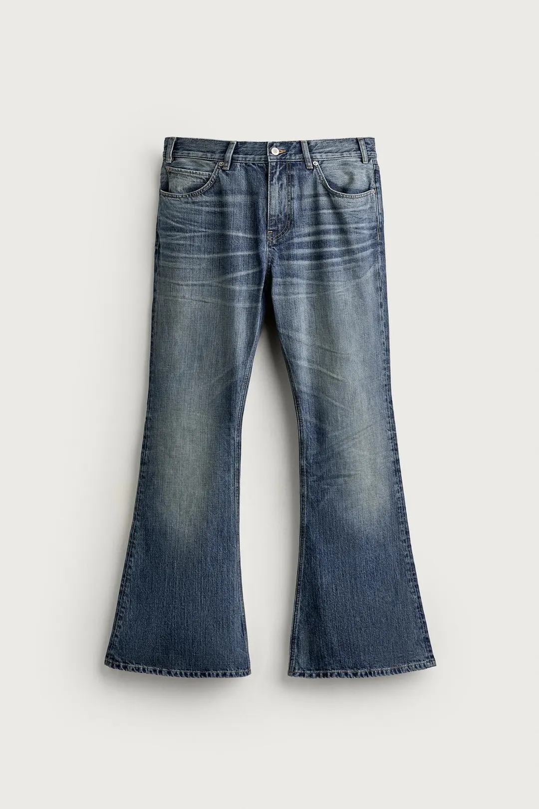 Джинсы расклешенного кроя, Zara