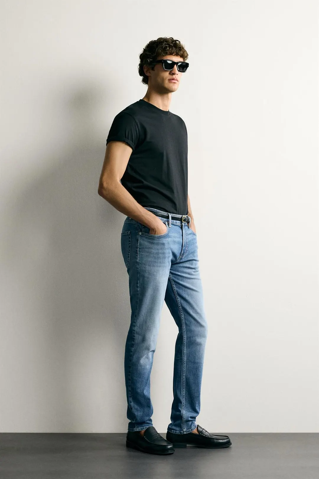 Джинсы базовые облегающего кроя, Zara