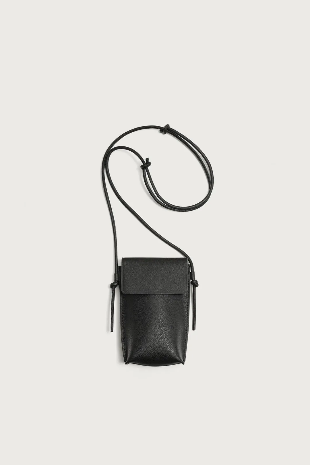 Кожаная сумка через плечо, Zara