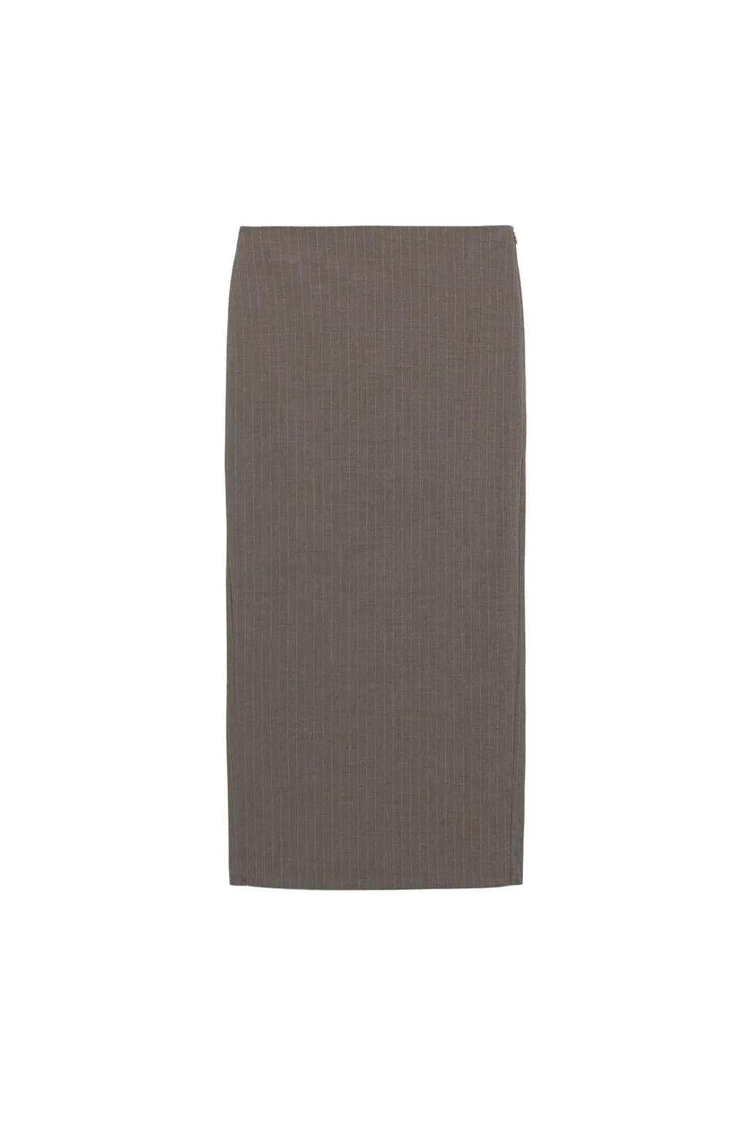 Юбка миди в тонкую полоску, Zara