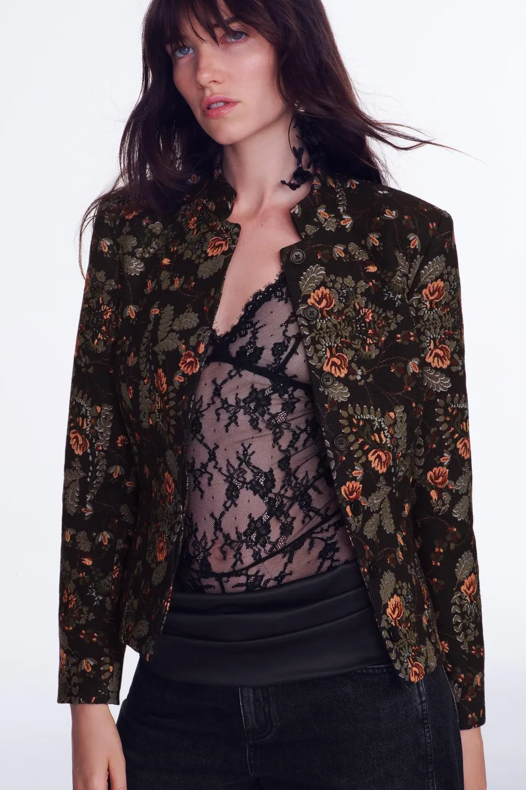 Джинсы ZW Collection прямого изогнутого кроя с низкой посадкой, Zara