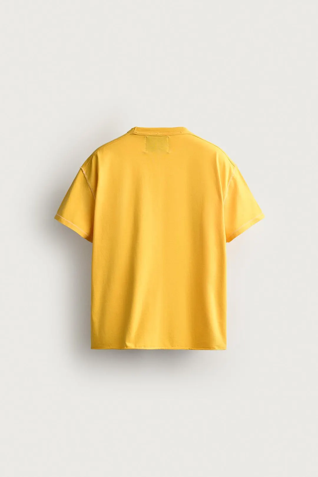 Двусторонняя футболка с выцветшей надписью Crush, Zara