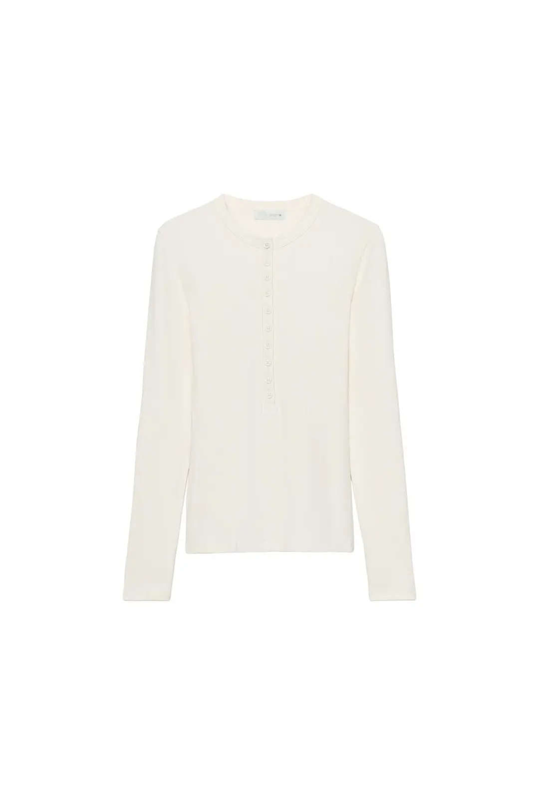 Футболка хенли с длинными рукавами, Zara