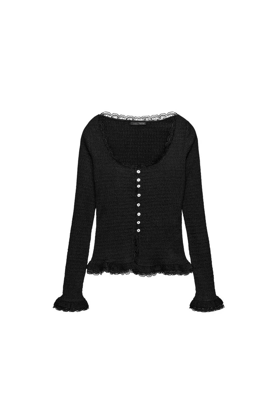 Куртка с контрастными деталями, Zara