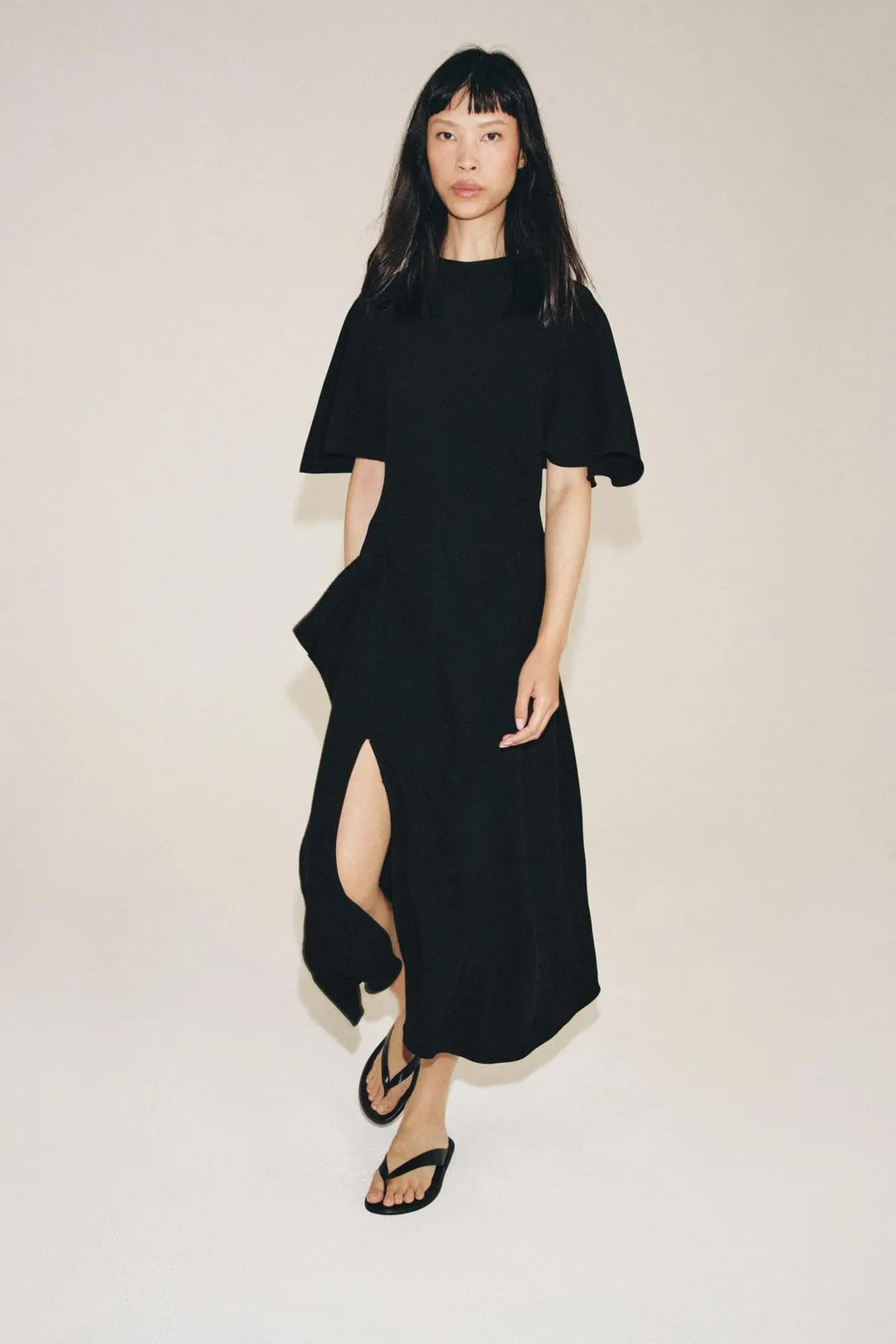Платье миди ZW Collection, Zara