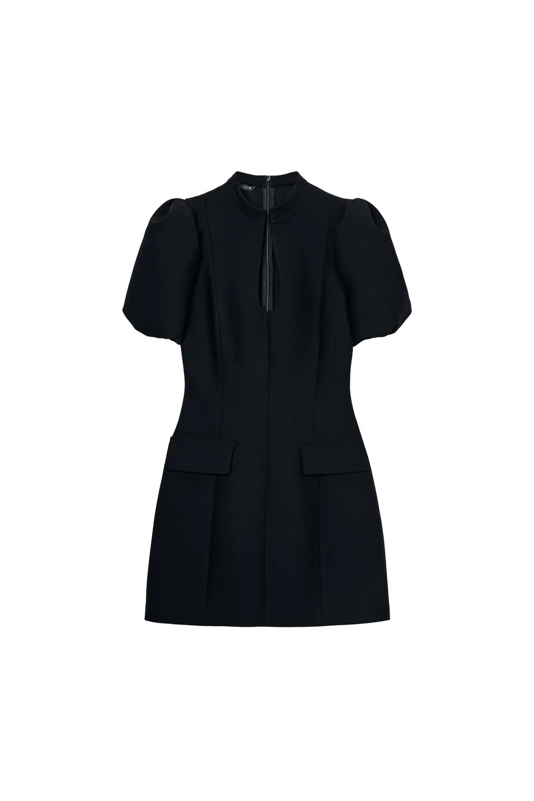 Платье короткое с рукавами-фонариками, Zara
