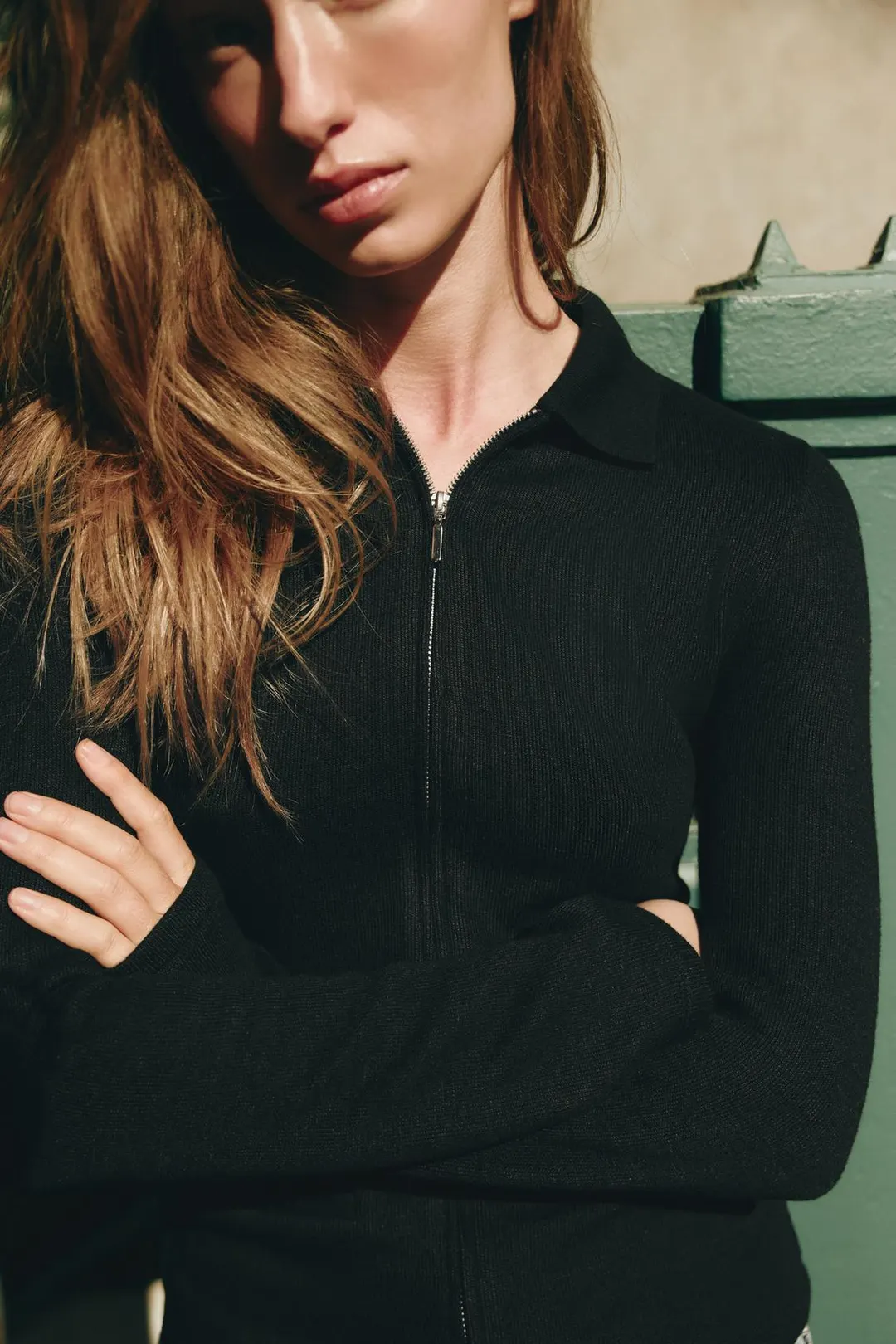 Мягкая куртка на молнии, Zara