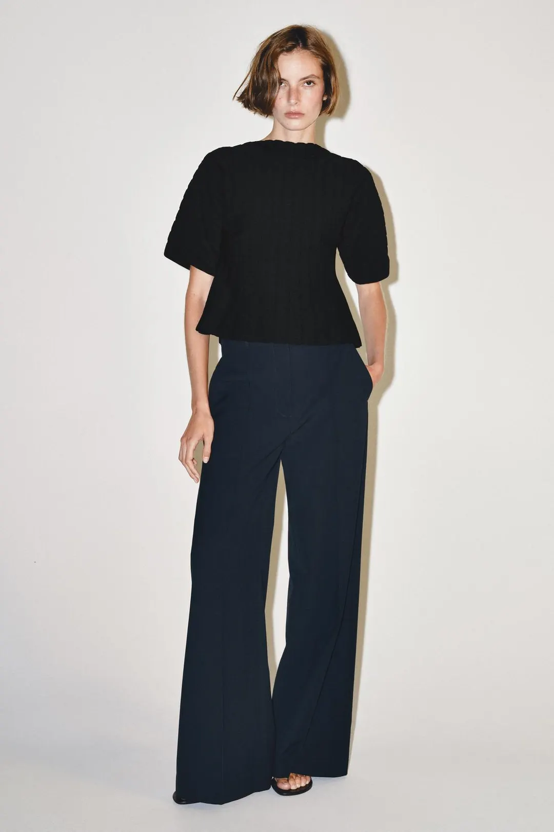 Топ в рубчик, Zara