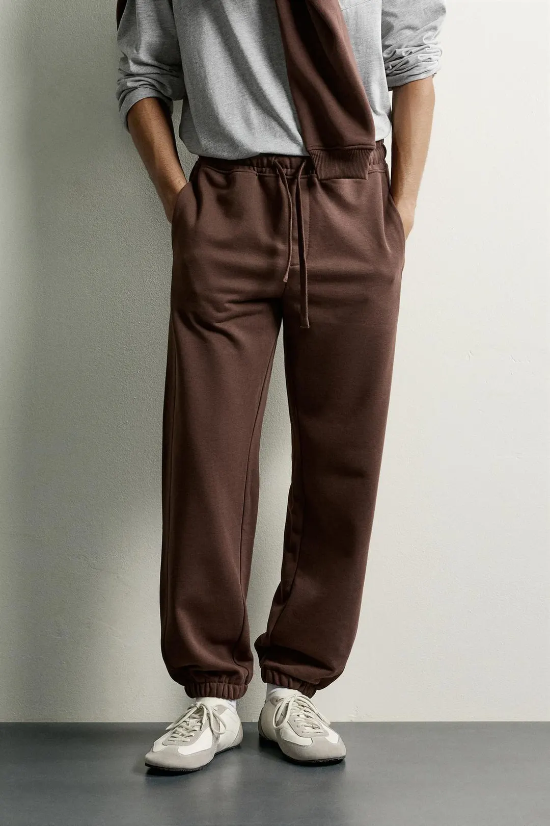 Брюки джоггеры базовые, Zara