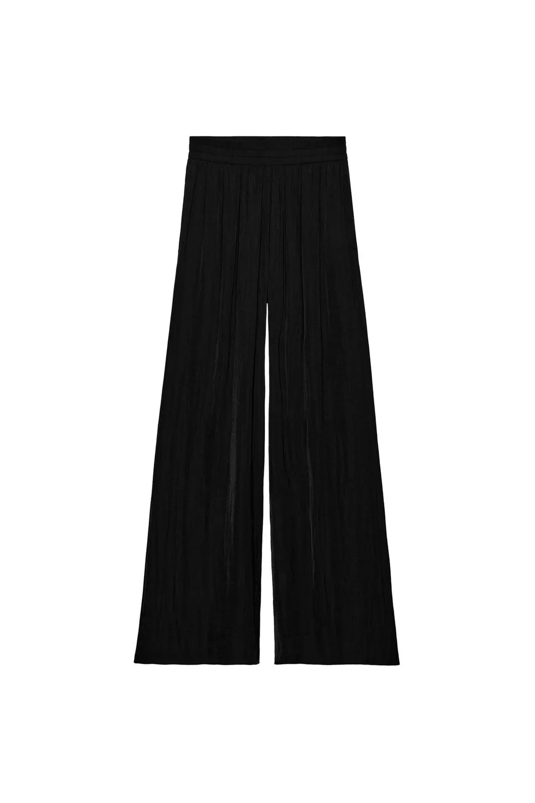 Брюки струящегося кроя с широкими штанинами, Zara