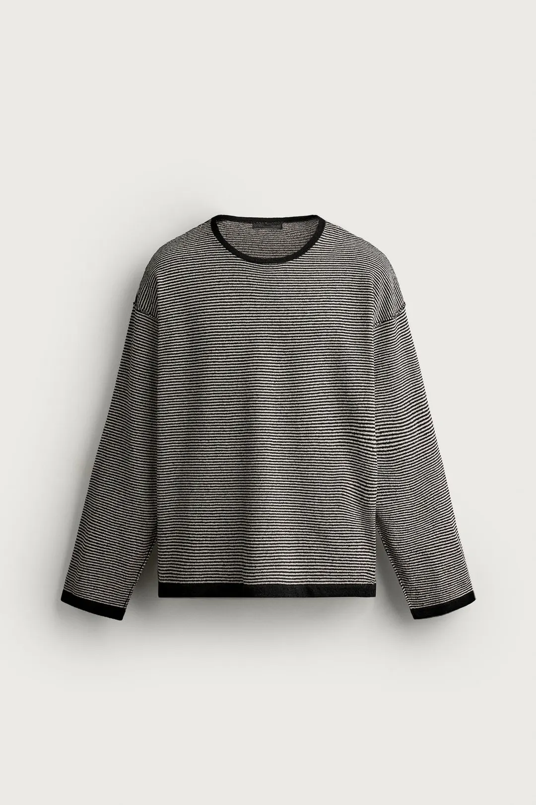 Джемпер в контрастную полоску, Zara