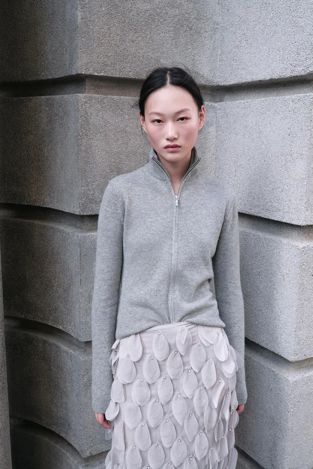 Куртка на молнии из 100% шерсти, Zara