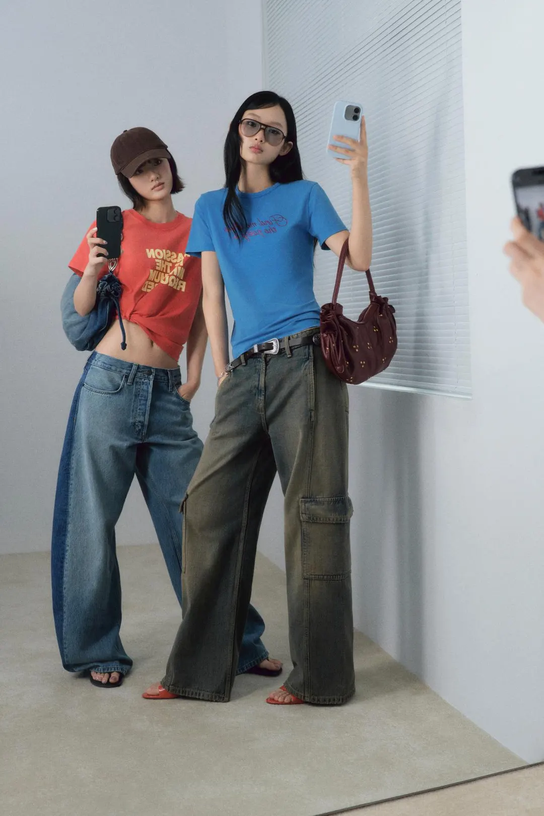 Футболка с надписью и эффектом выцветания, Zara