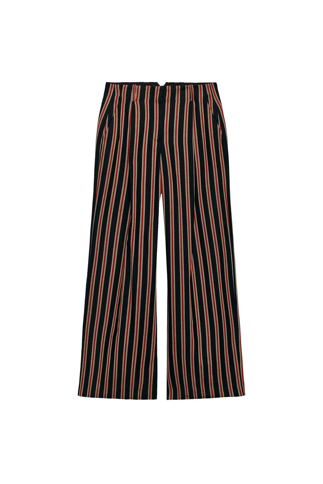Брюки со складками ZW Collection, Zara