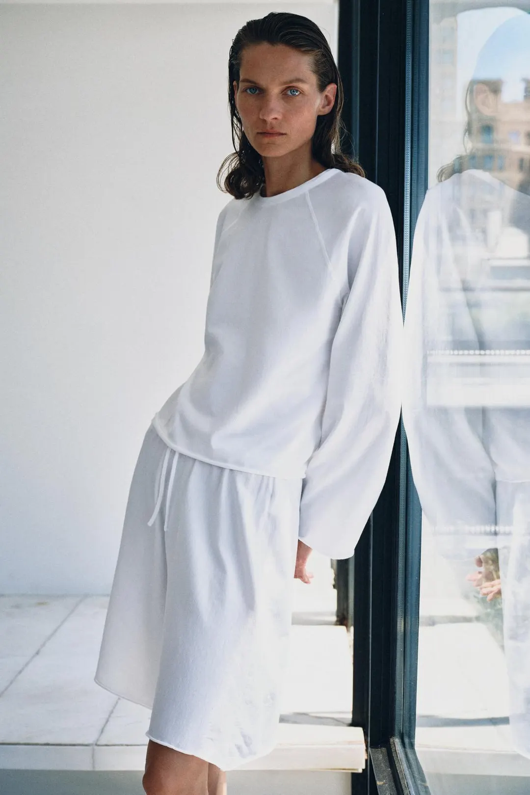 Футболка с длинными рукавами реглан, Zara