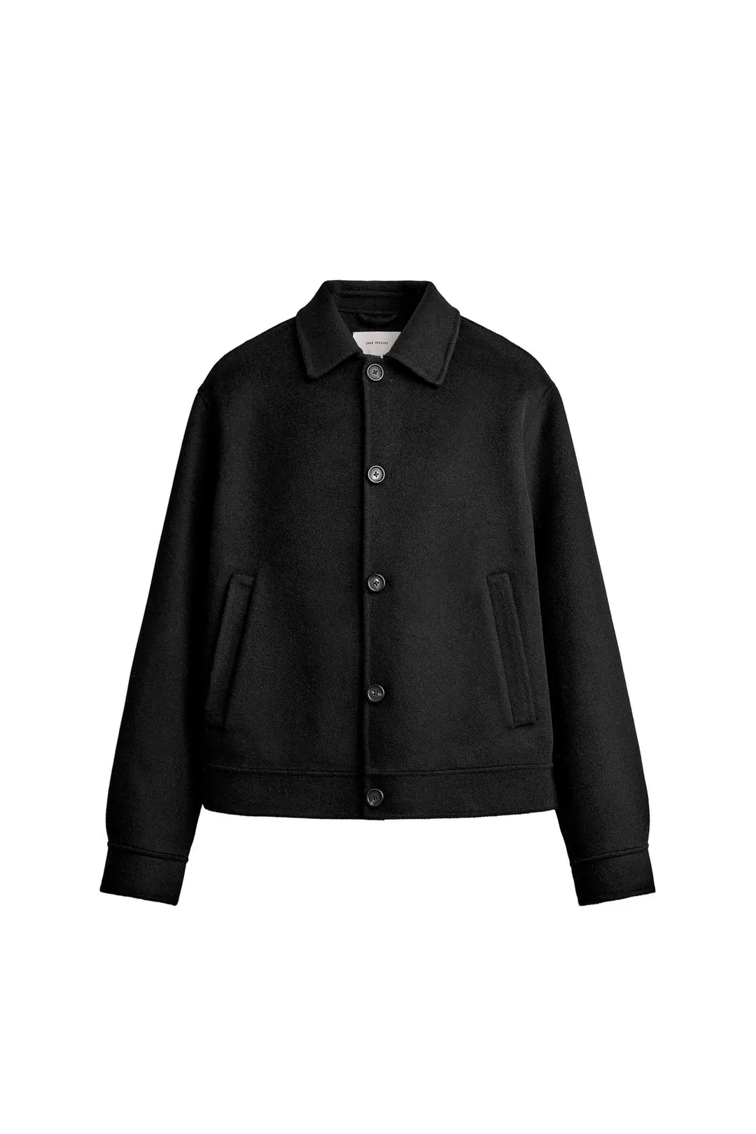 Укороченная куртка из 100% шерсти, Zara
