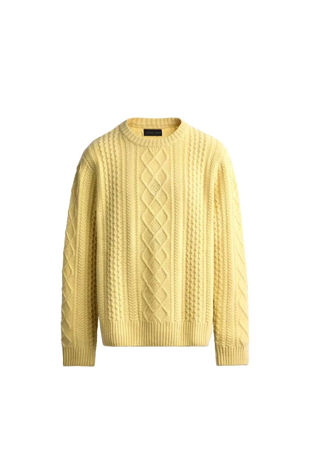 Фактурный свитер из смесовой шерсти, Zara