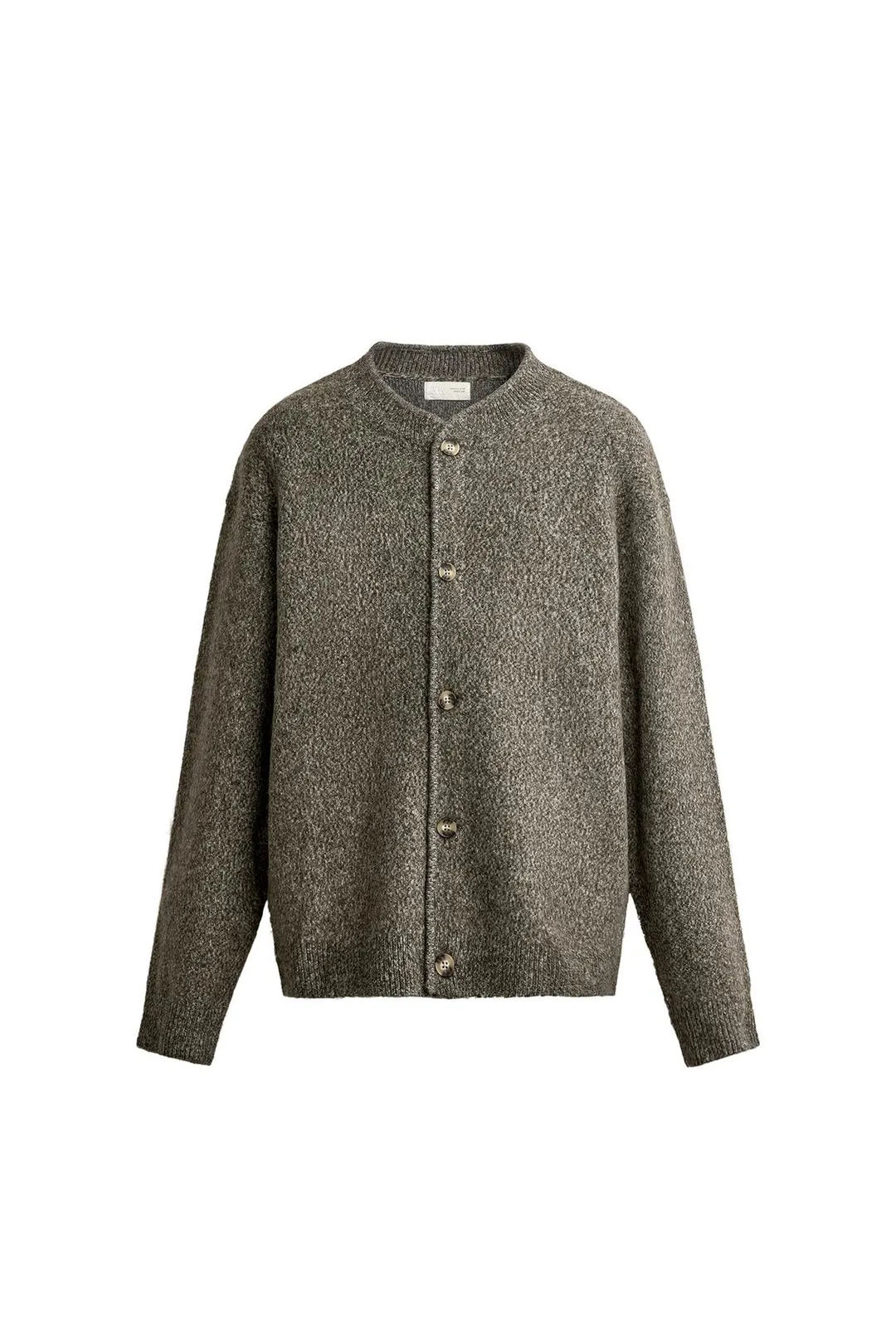 Кардиган из фактурной смесовой шерсти, Zara