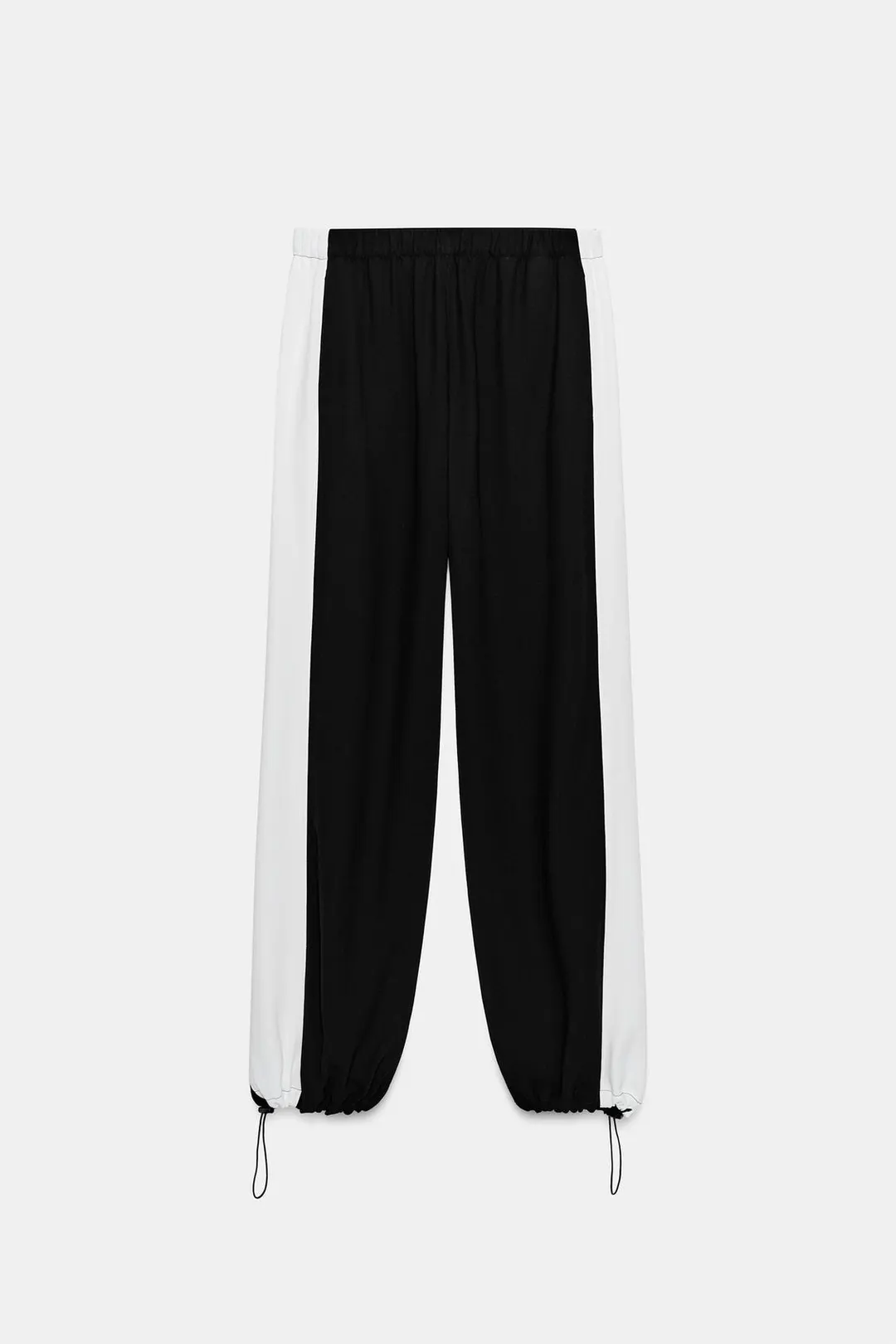 Брюки-саруэл с боковыми полосами ZW Collection, Zara