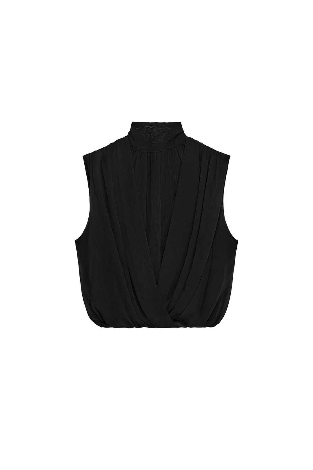 Топ-баллон с драпировкой, Zara