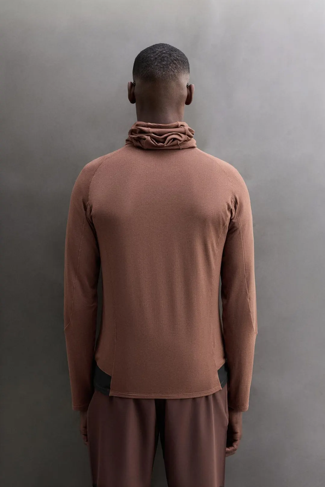 Свитшот комбинированный из технологичной ткани, Zara