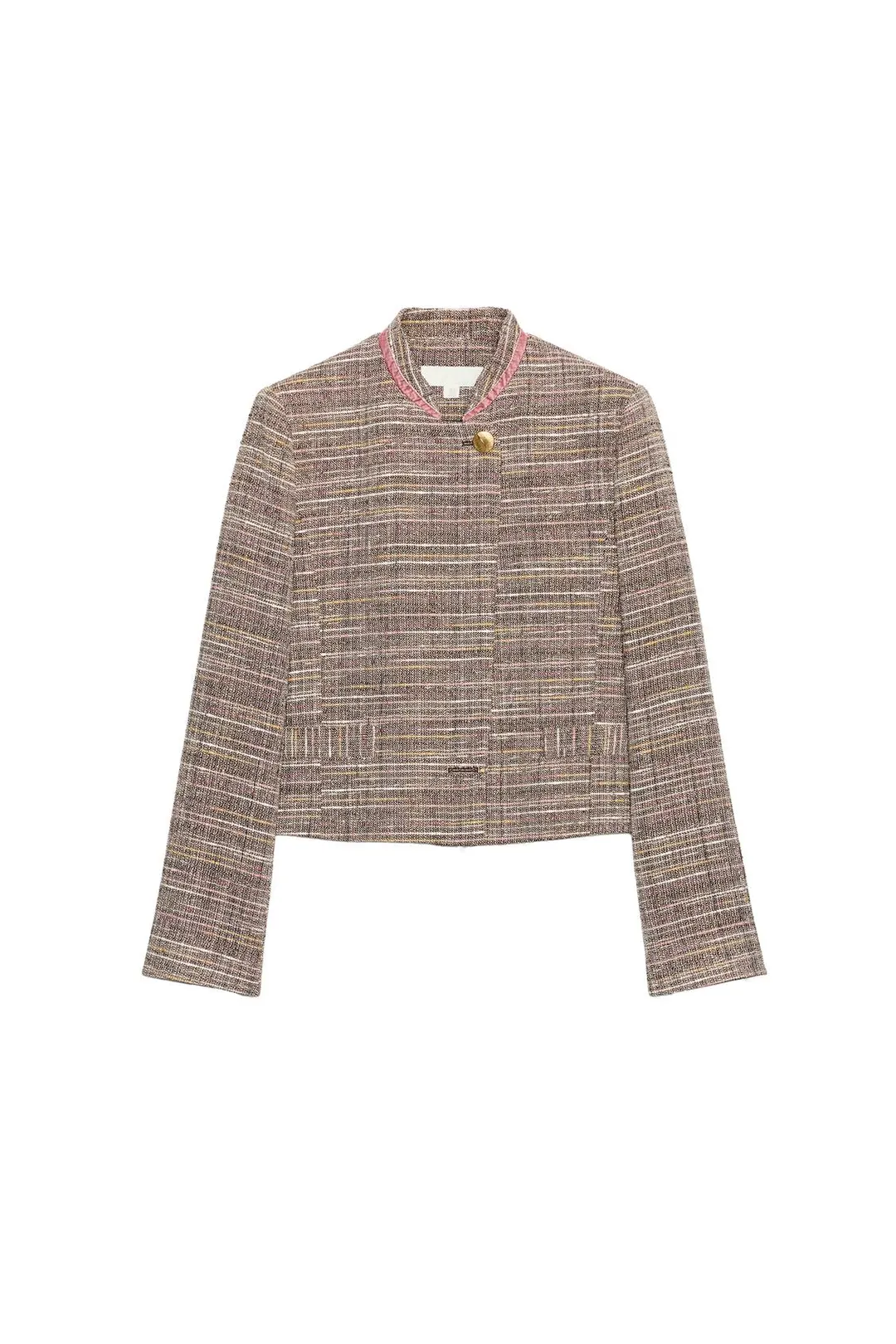 Укороченный фактурный блейзер, Zara