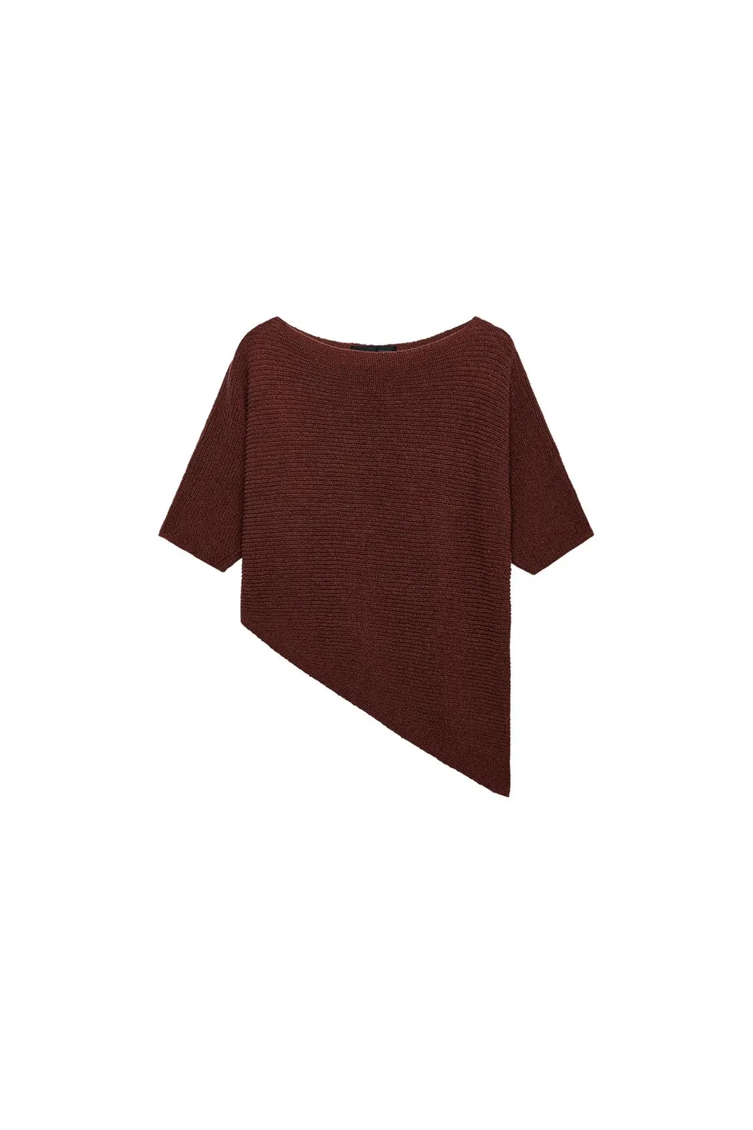Асимметричный вязаный топ, Zara