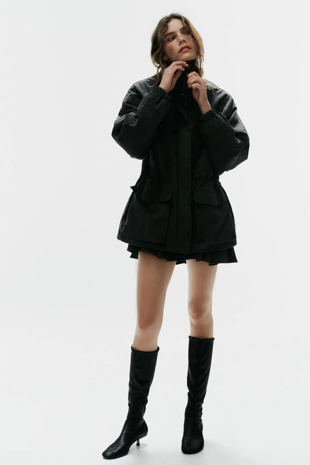 Куртка-пуховик с карманами, Zara