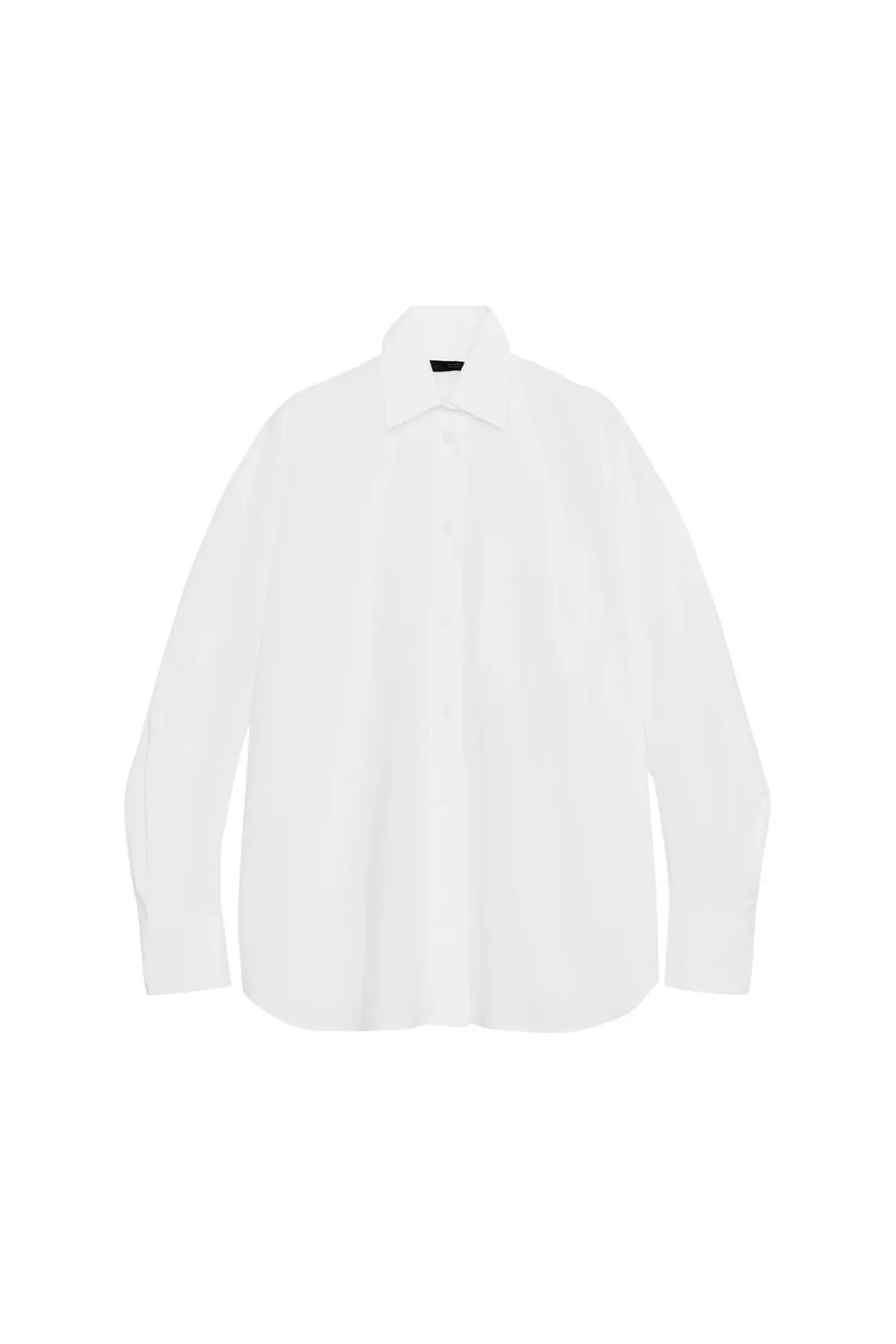 Рубашка оверсайз из поплина, Zara