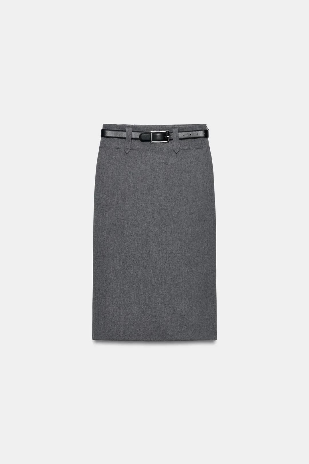 Юбка-карандаш миди с поясом, Zara