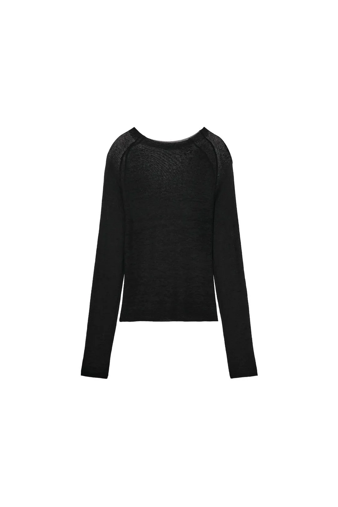 Топ из особо тонкого трикотажа, Zara