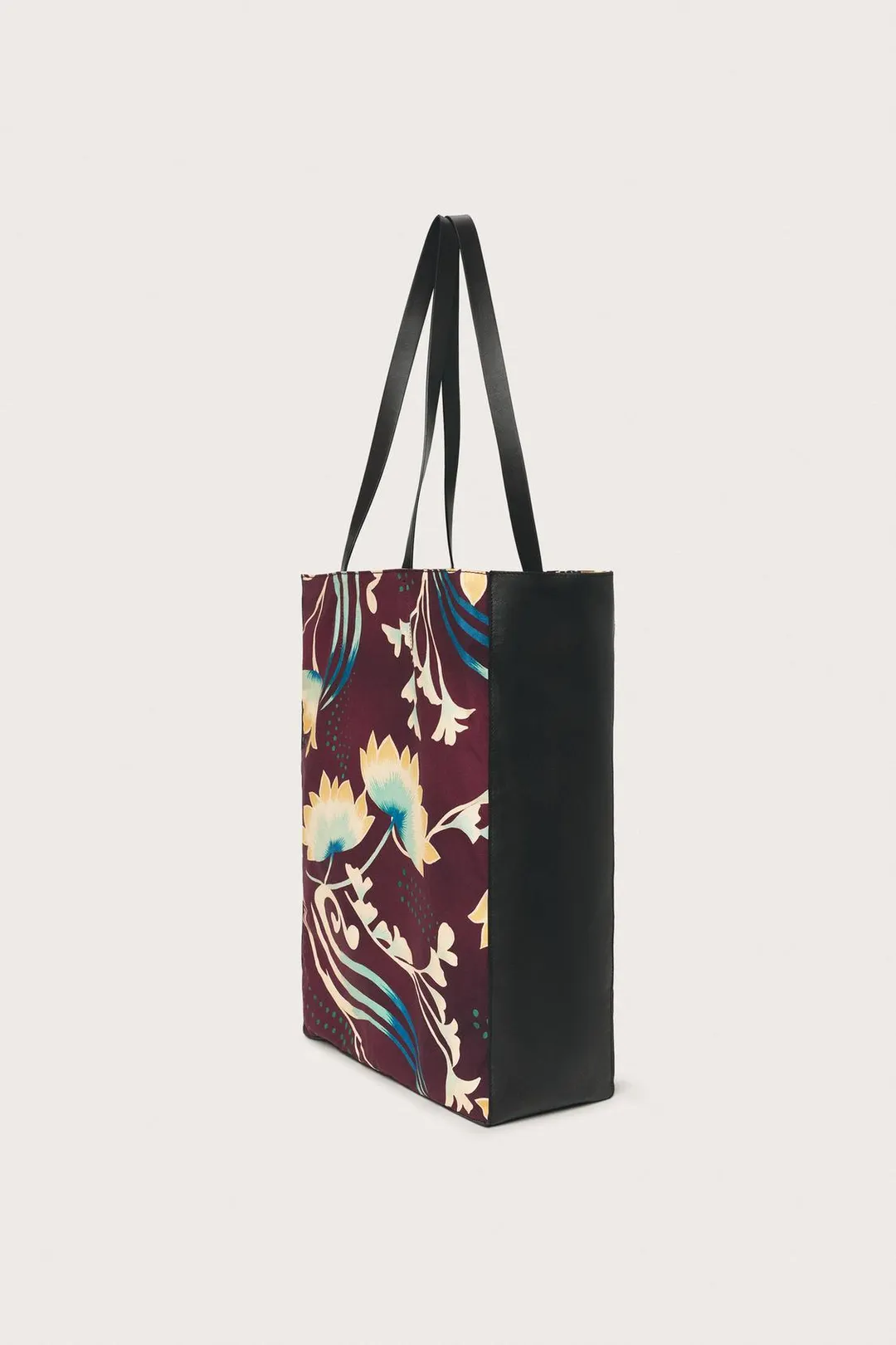 Сумка-тоут с кожаной отделкой Limited Edition, Zara