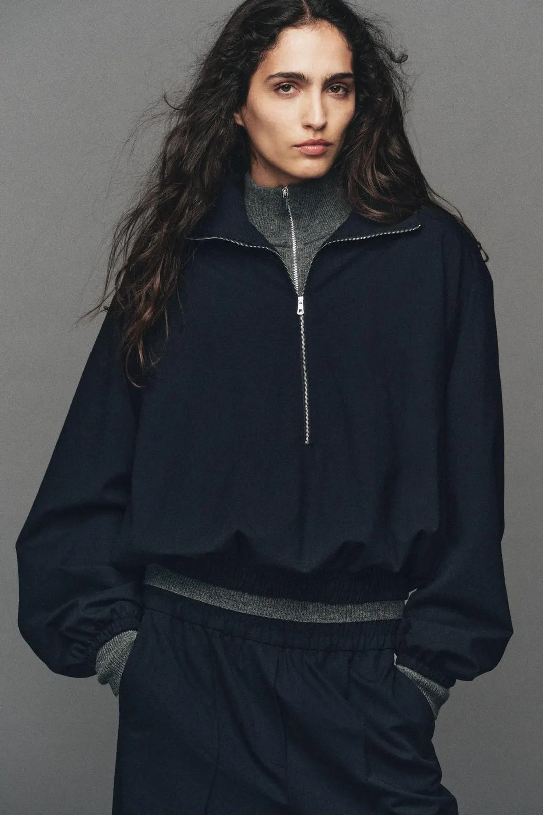 Бомбер на молнии ZW Collection, Zara