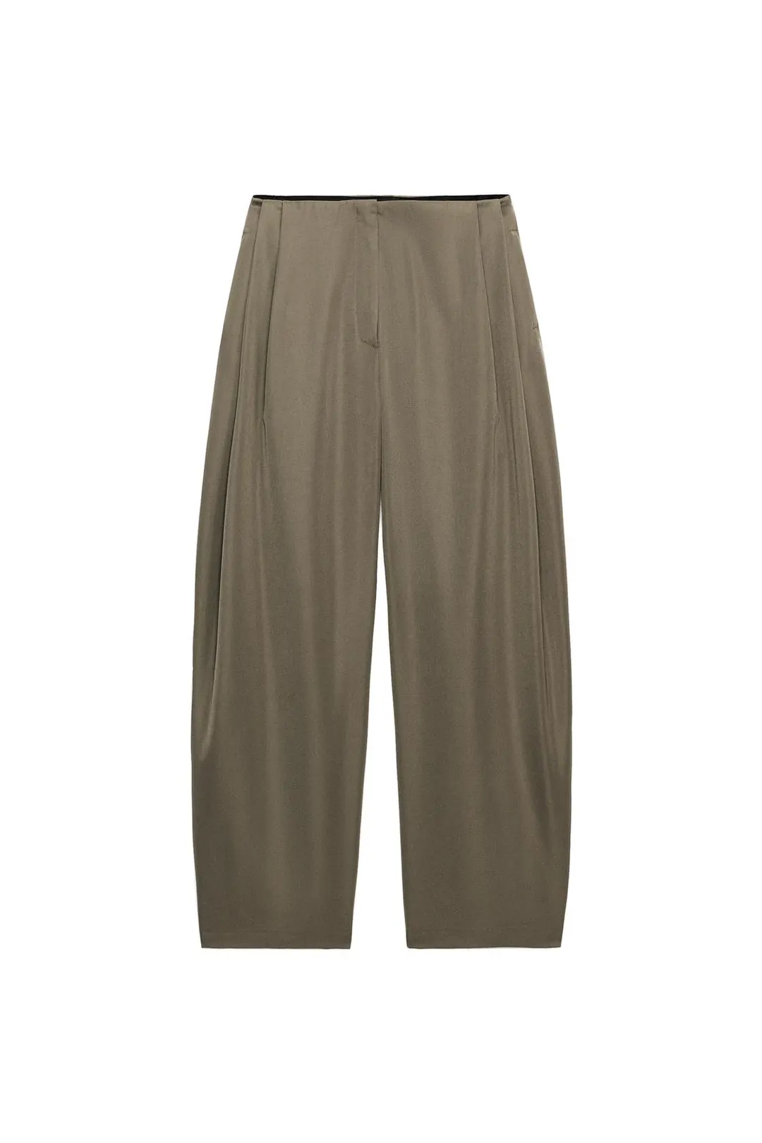 Брюки широкие ZW Collection с вытачками, Zara