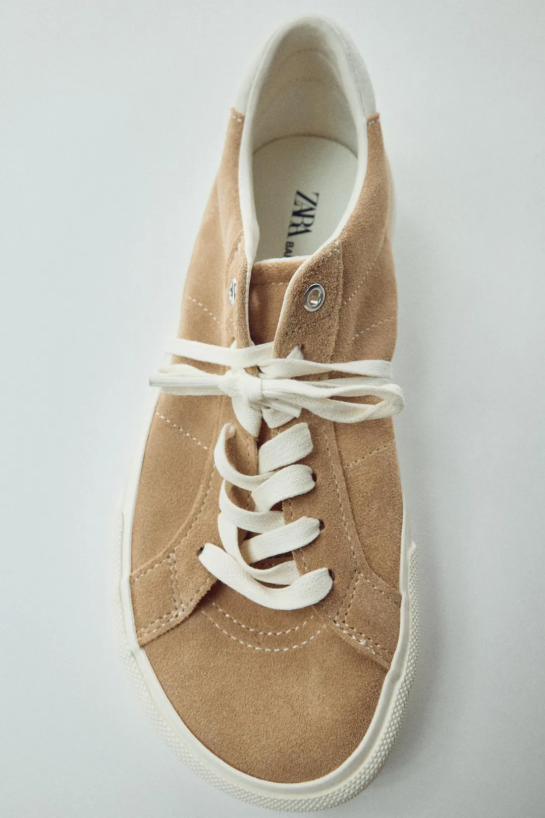 Кроссовки Barefoot из кожи и замши, Zara