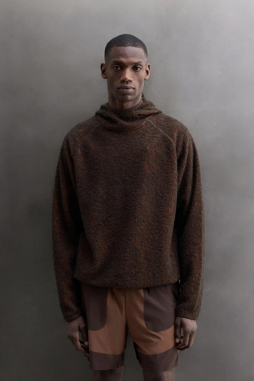 Худи из смесовой шерсти, Zara