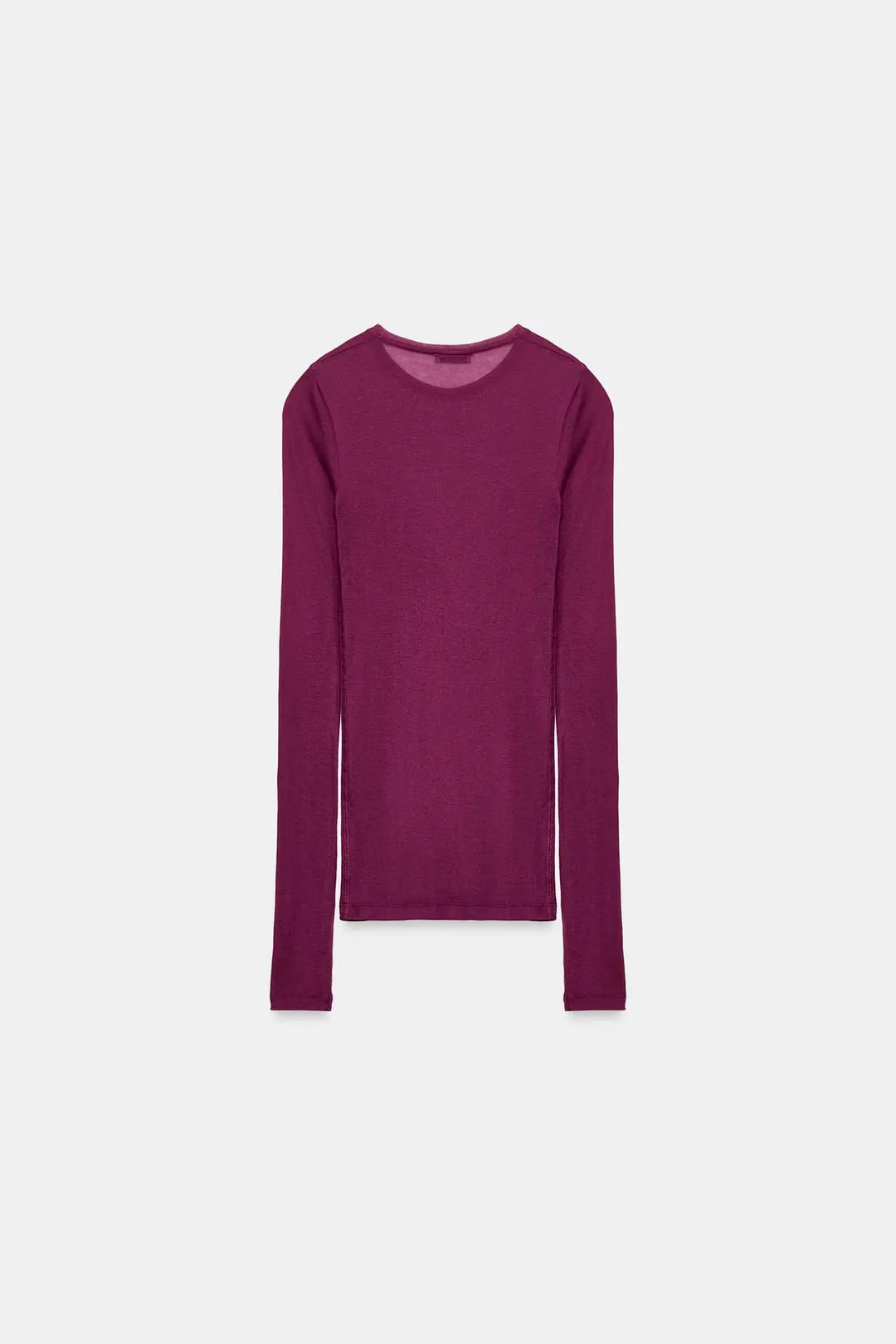 Футболка SUPIMA® с длинными рукавами, Zara