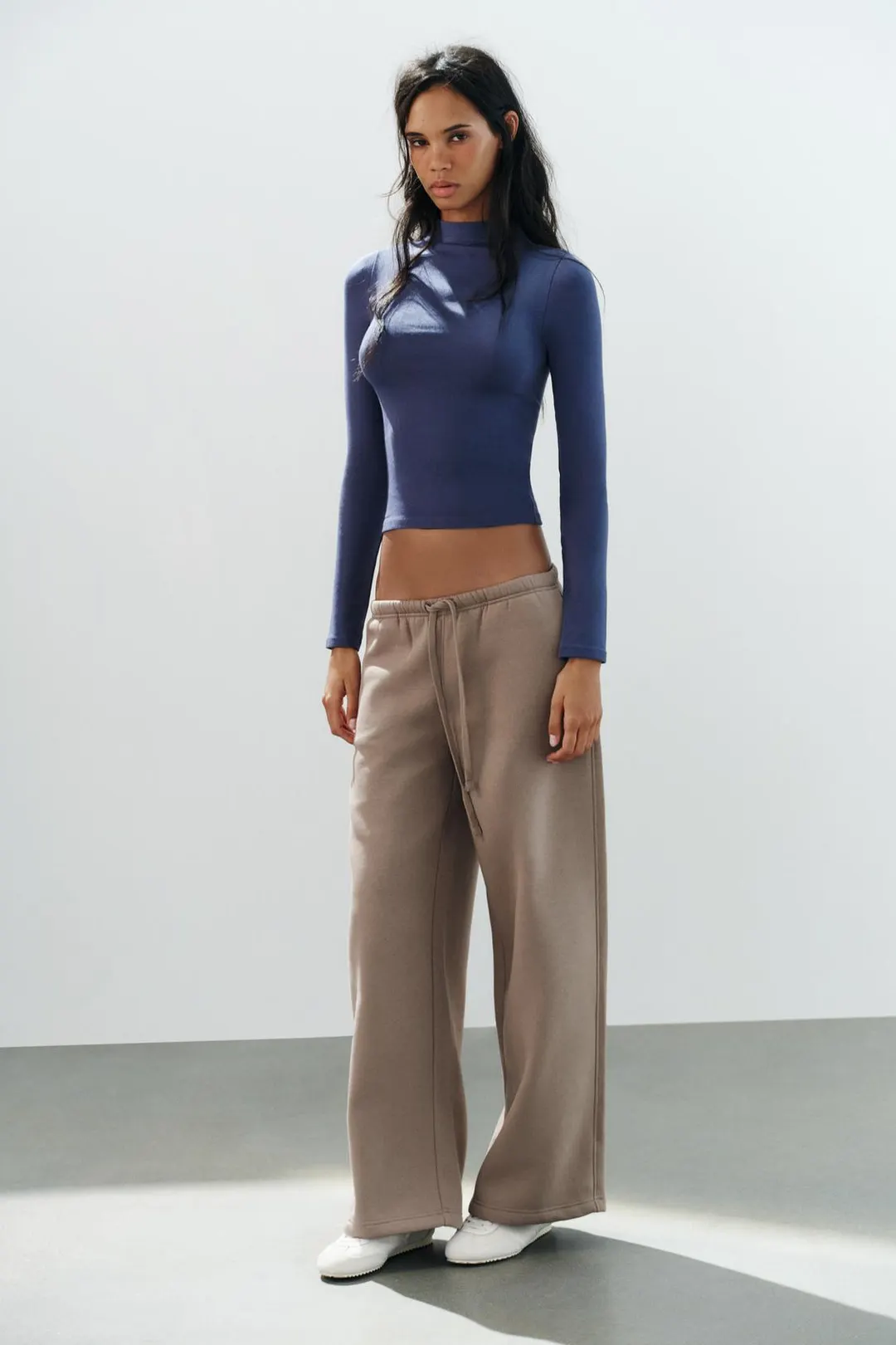 Футболка с высоким воротником, Zara
