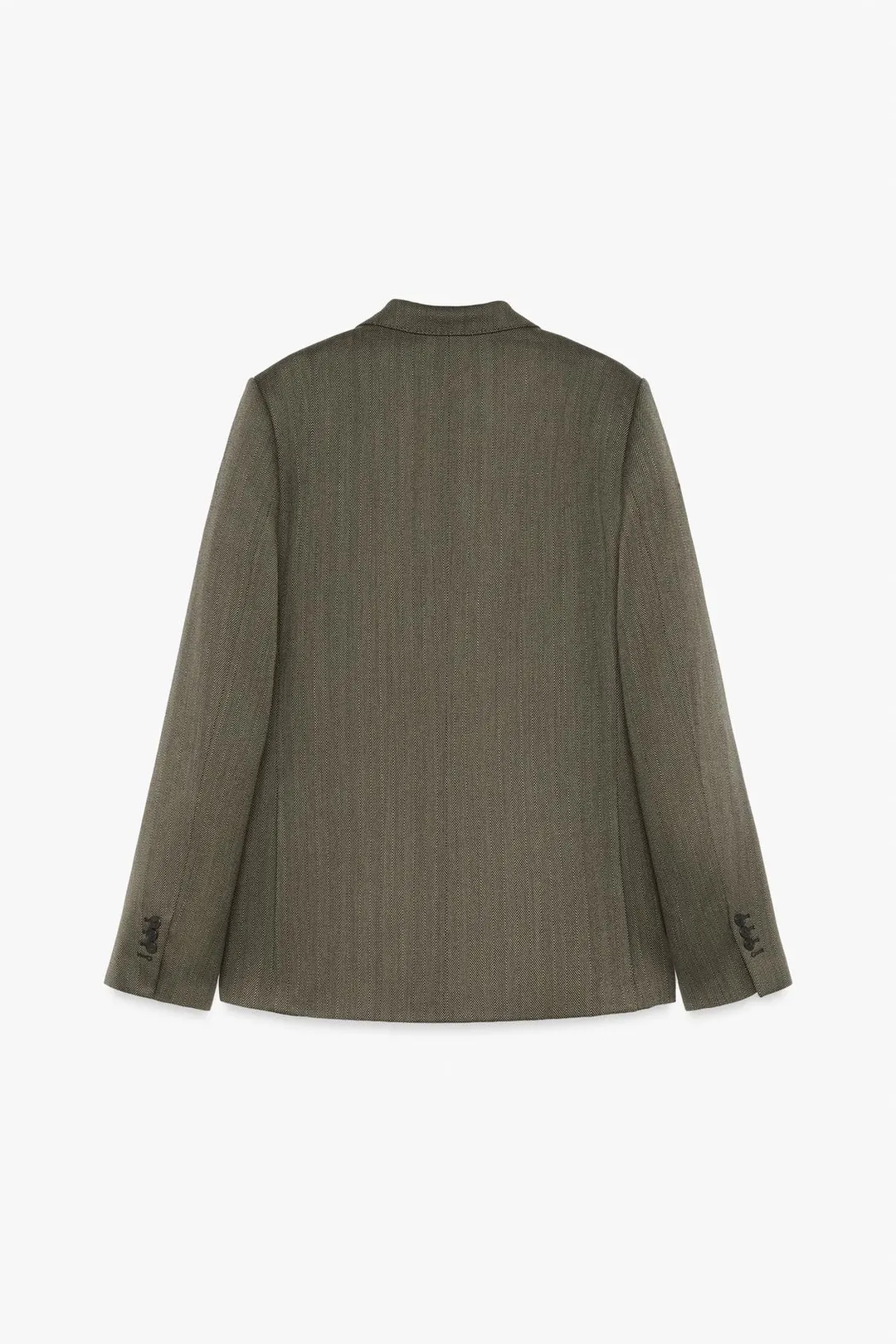 Фактурный двубортный костюмный блейзер, Zara