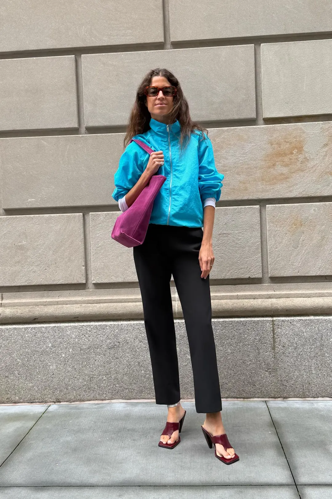 Брюки прямого кроя ZW Collection, Zara