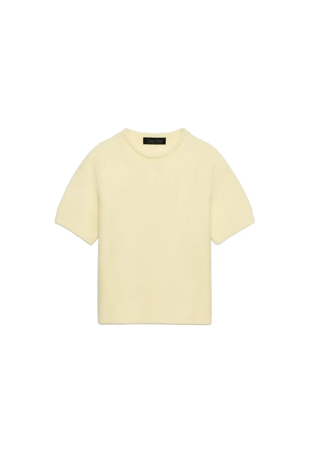Джемпер из мягкого трикотажа с короткими рукавами, Zara
