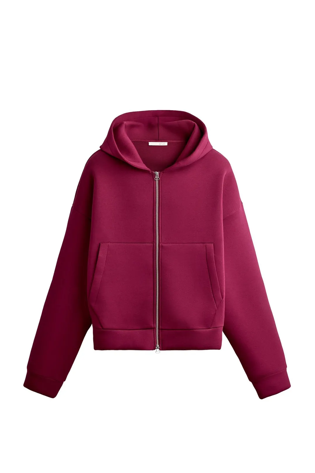 Толстовка из технологичной ткани с капюшоном и молнией, Zara