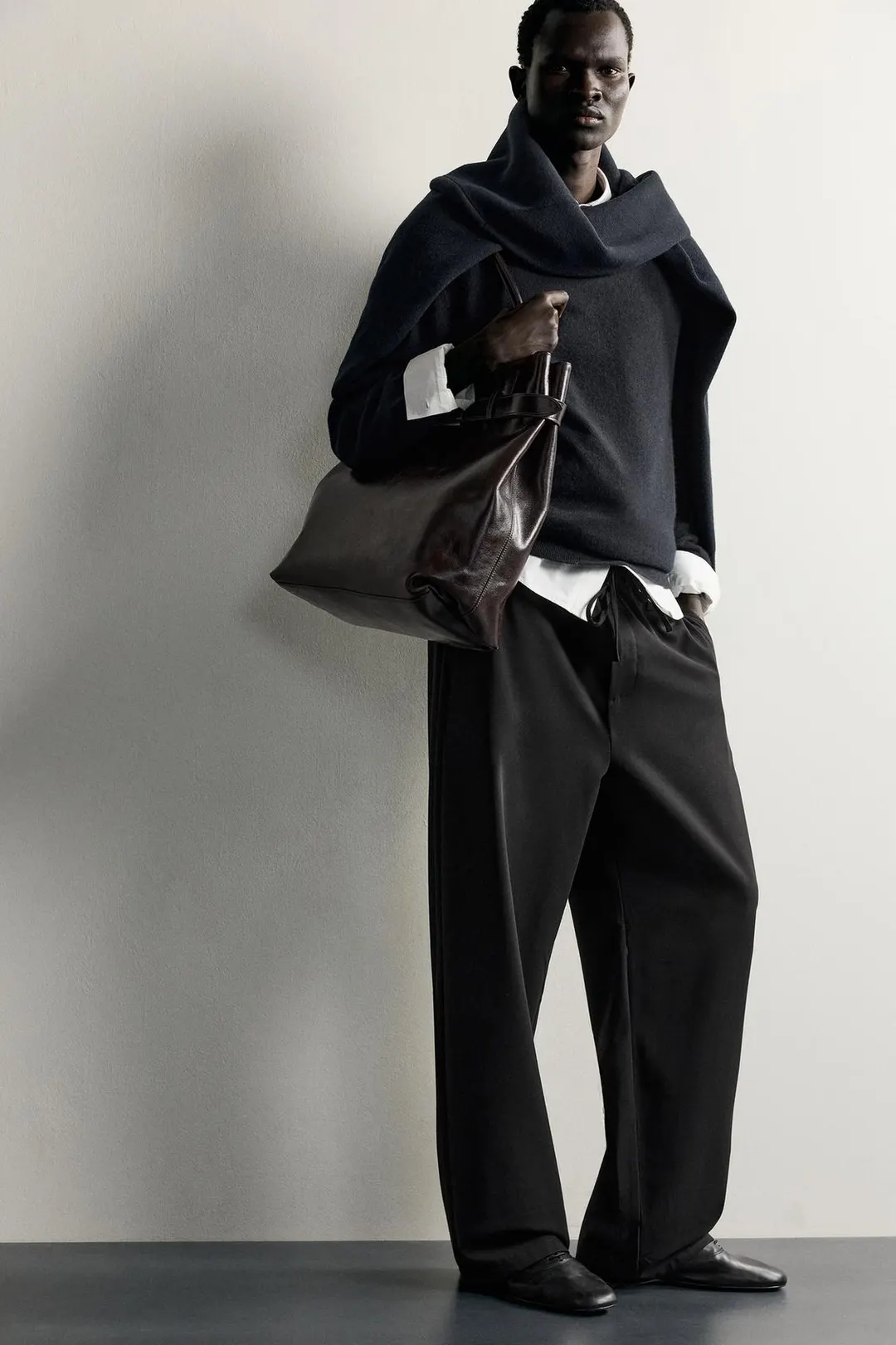 Брюки свободного струящегося кроя, Zara