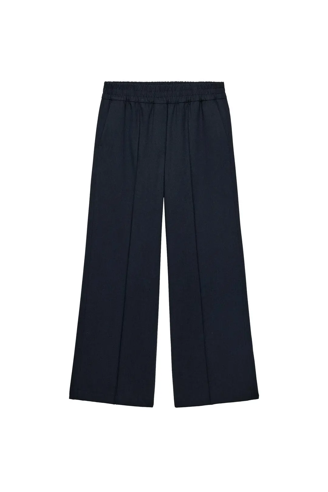 Струящиеся брюки из смесовой шерсти ZW Collection, Zara