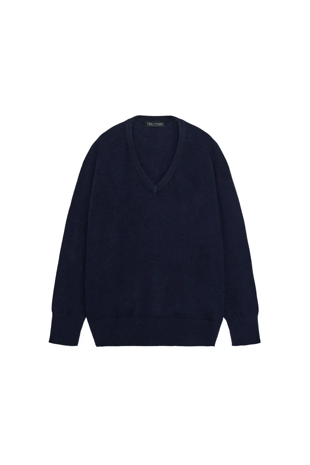 Свитер оверсайз из 100% шерсти, Zara