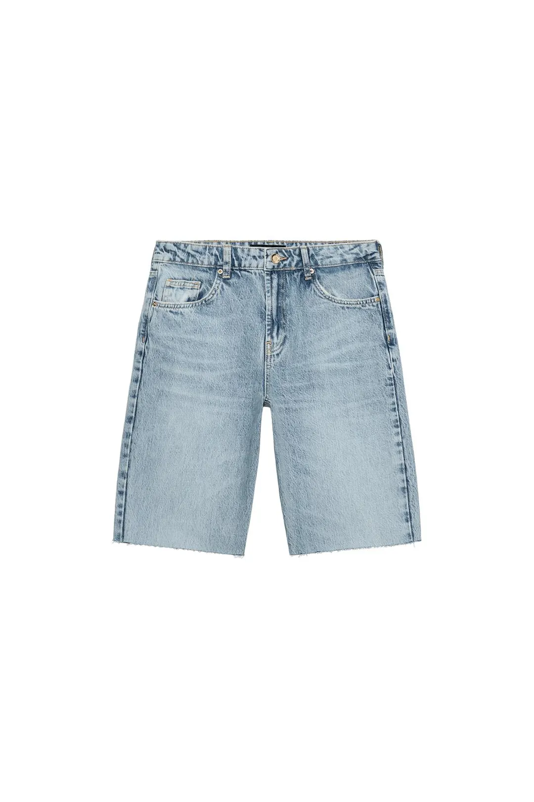 Джинсовые бермуды со средней посадкой Z1975, Zara