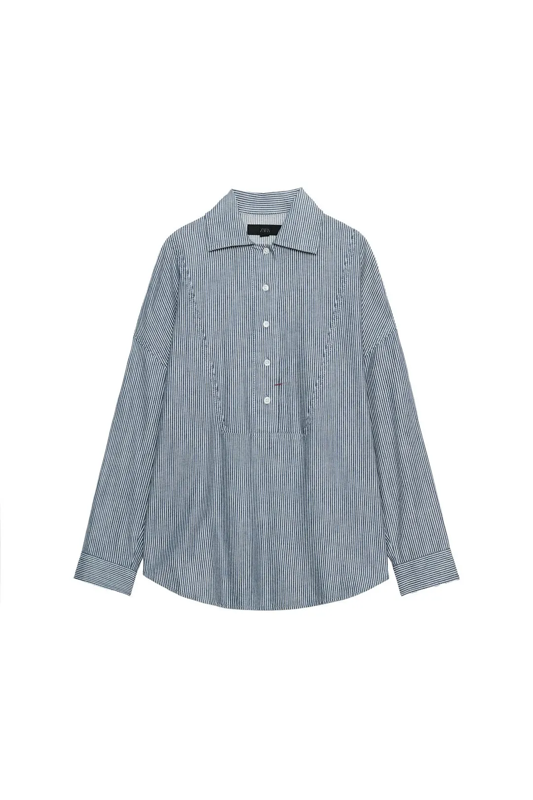 Рубашка в полоску ZW Collection, Zara