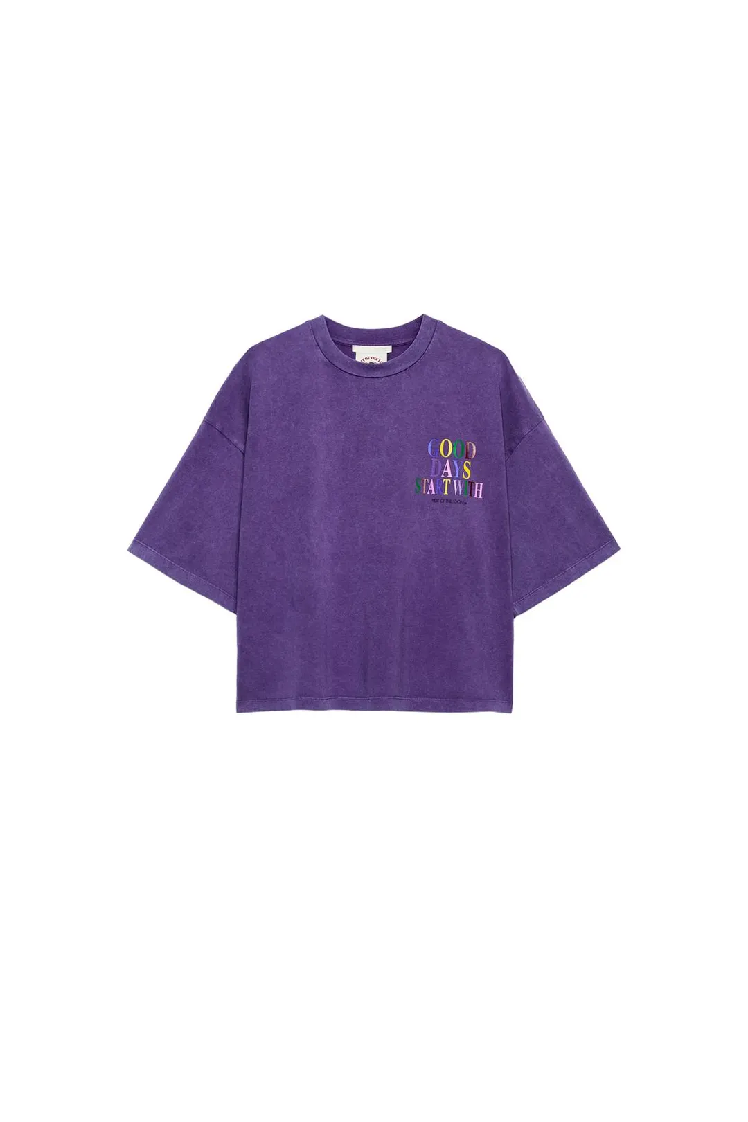 Футболка с эффектом потертости Fruit of the Loom™, Zara