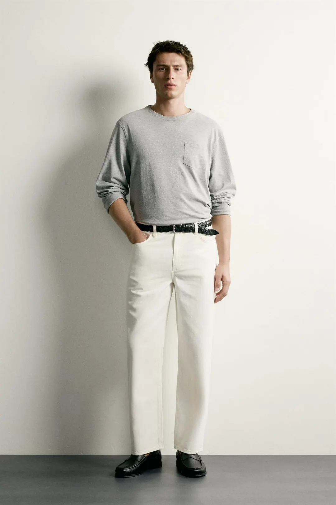 Джинсы прямого кроя, Zara